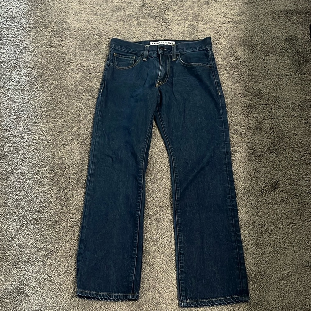 Express Men’s Jeans - Slim Fit Straight Leg